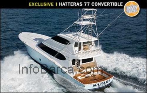 Hatteras 77 Convertible scheda tecnica e recensioni